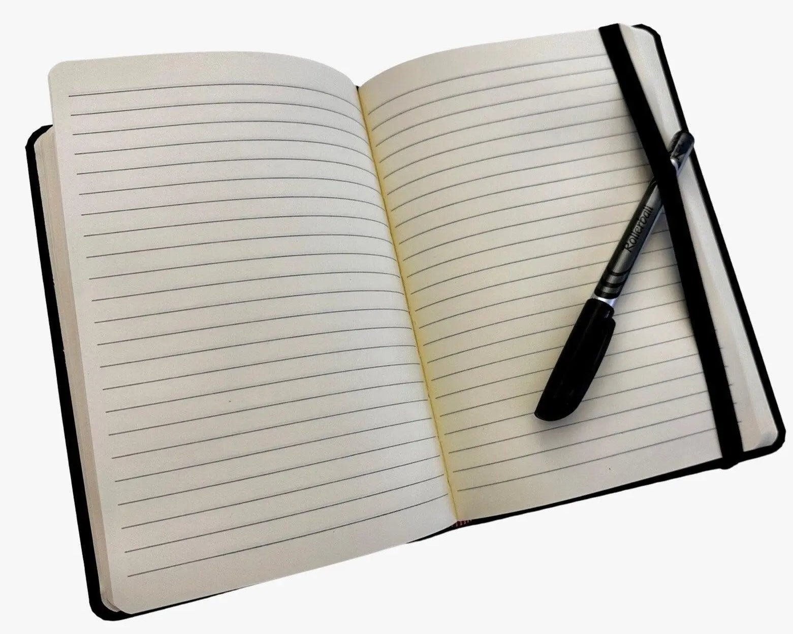 Notizbuch | personalisiert | schwarz - Roo's Gift Shop
