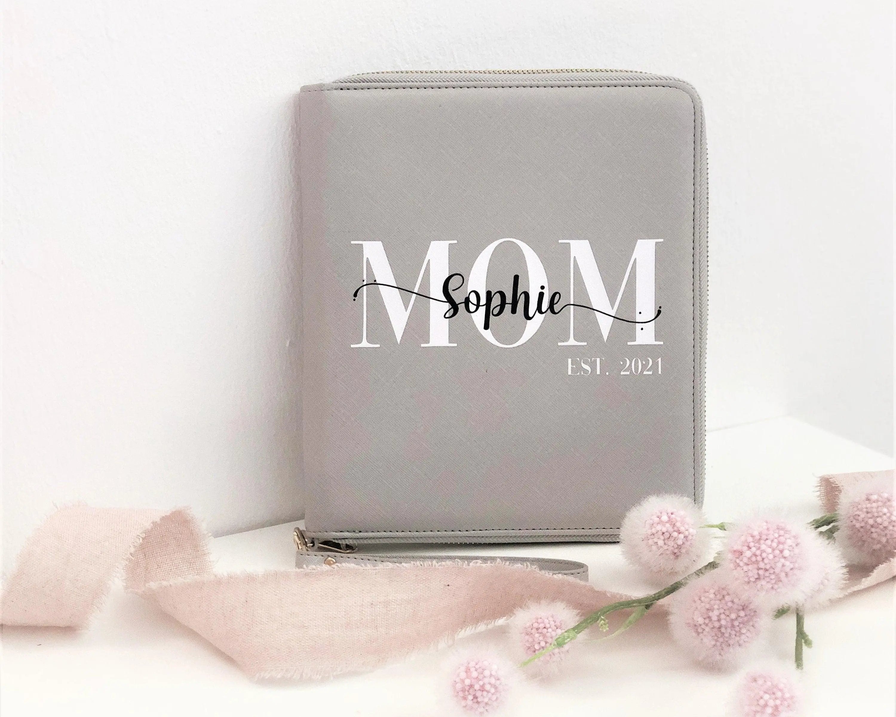 Organizer für Mutterpass & U-Heft | personalisierte - Roo's Gift Shop