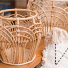 Pflanzenkorb | Wäschekorb | Aufbewahrungskorb RAHINA aus Rattan (3 Größen) - Roo's Gift Shop