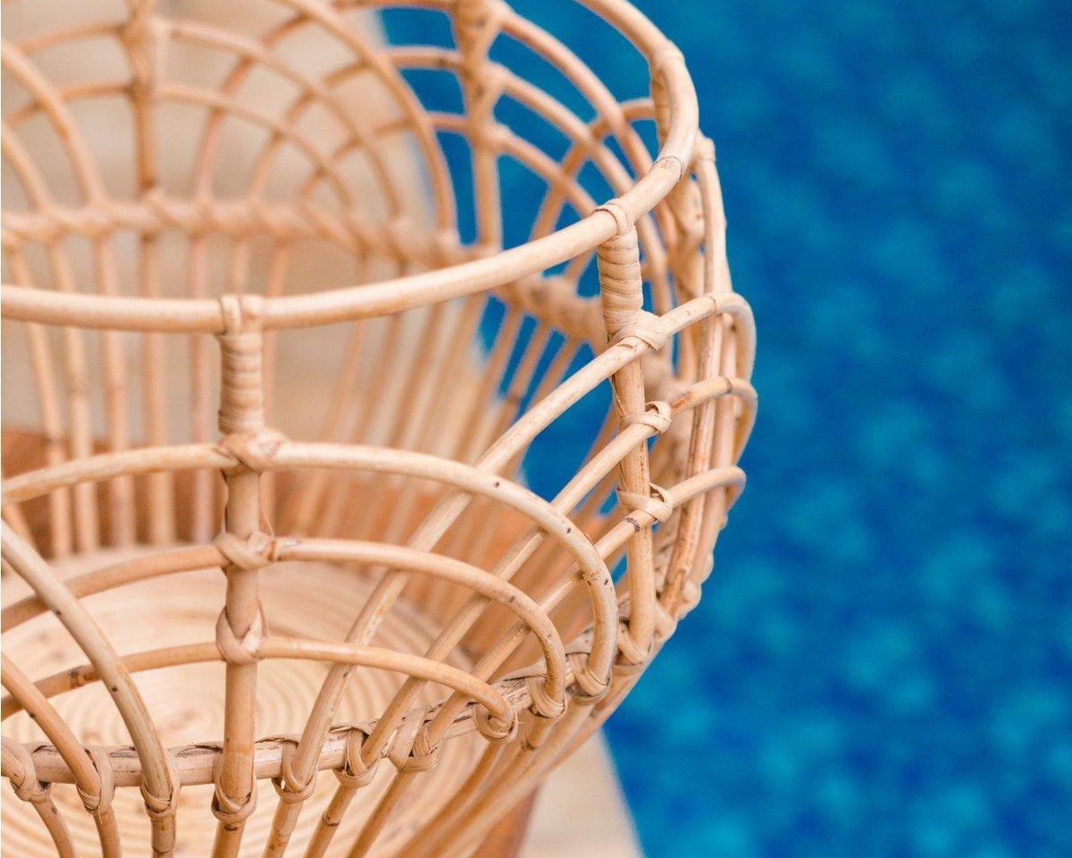 Pflanzenkorb | Wäschekorb | Aufbewahrungskorb RAHINA aus Rattan (3 Größen) - Roo's Gift Shop