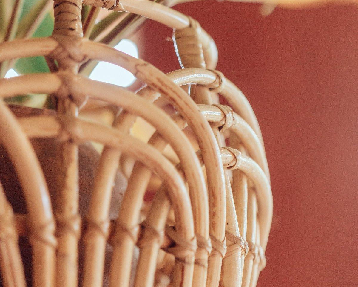 Pflanzenkorb | Wäschekorb | Aufbewahrungskorb RAHINA aus Rattan (3 Größen) - Roo's Gift Shop