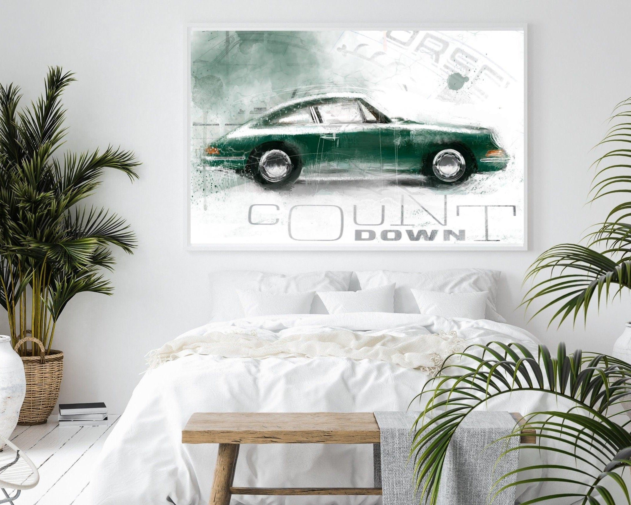 Poster | Auto | Dein Auto als Kunstwerk nach Fotovorlage - Roo's Gift Shop