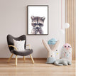 Poster | Bild Kinderzimmer | personalisierbar | Waschbär - Roo's Gift Shop
