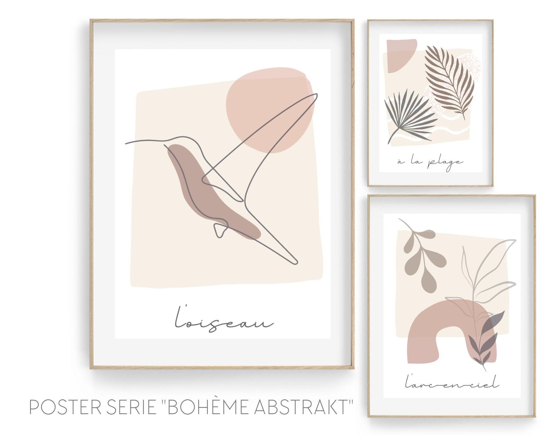 Poster | Boho | abstrakte Motive - Roo's Gift Shop