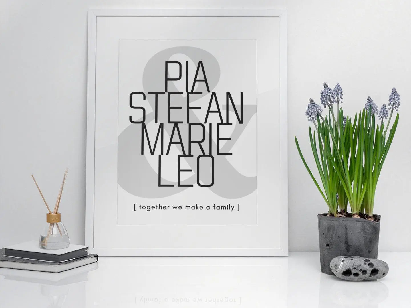 Poster | Familie | personalisiert - Roo's Gift Shop