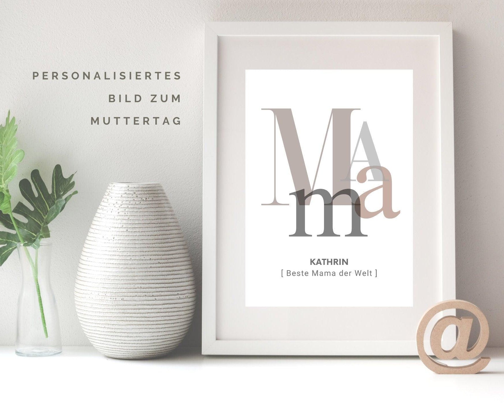 Poster | Mama | personalisiert - Roo's Gift Shop