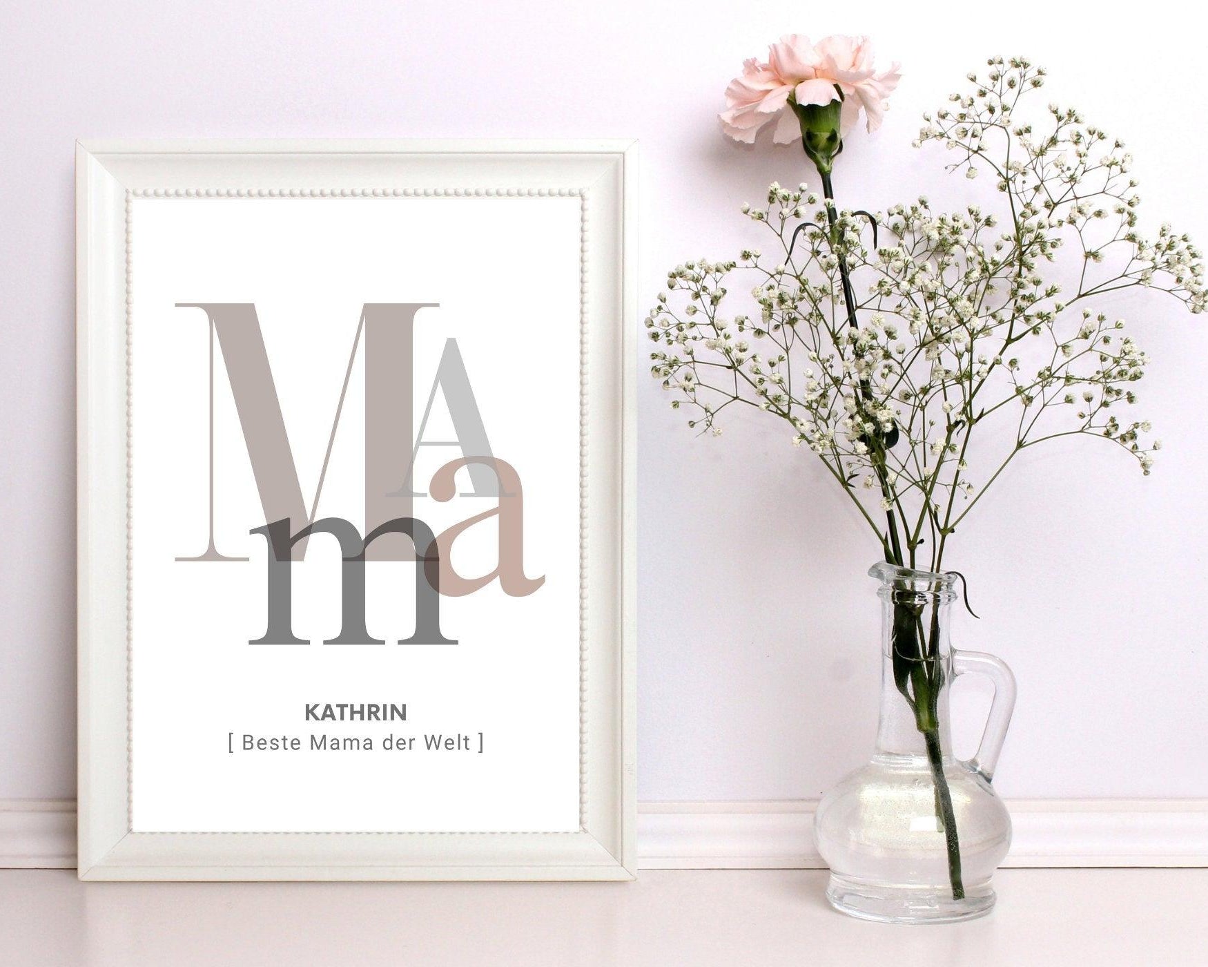Poster | Mama | personalisiert - Roo's Gift Shop