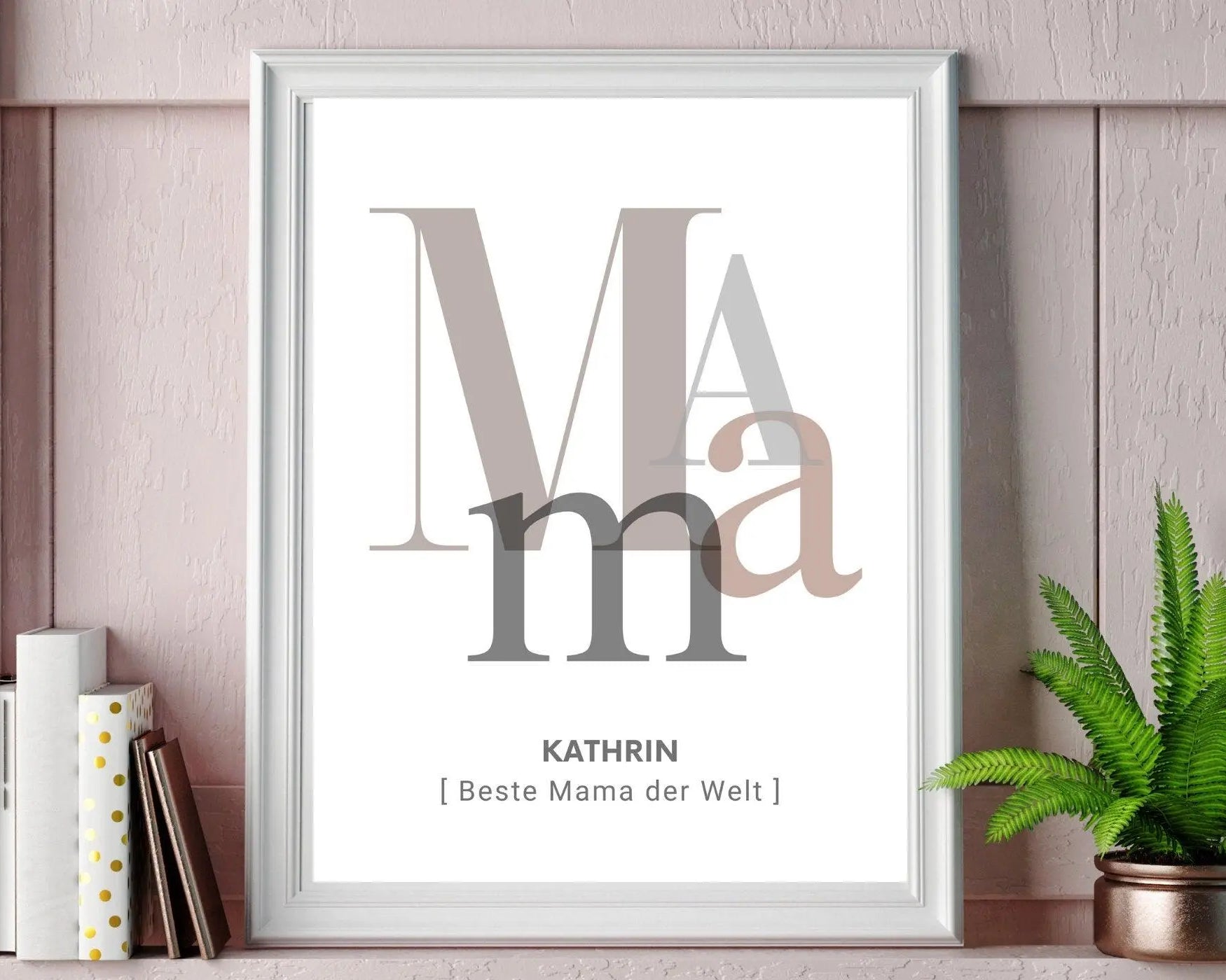 Poster | Mama | personalisiert - Roo's Gift Shop