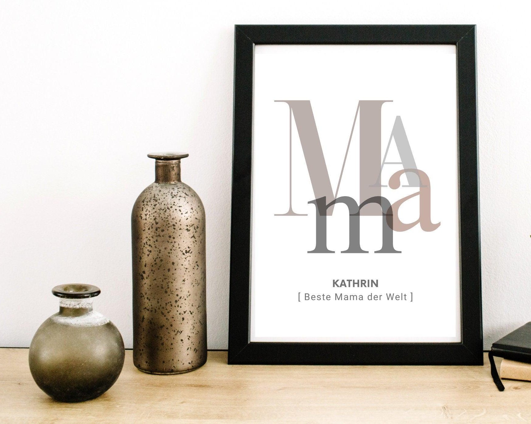 Poster | Mama | personalisiert - Roo's Gift Shop