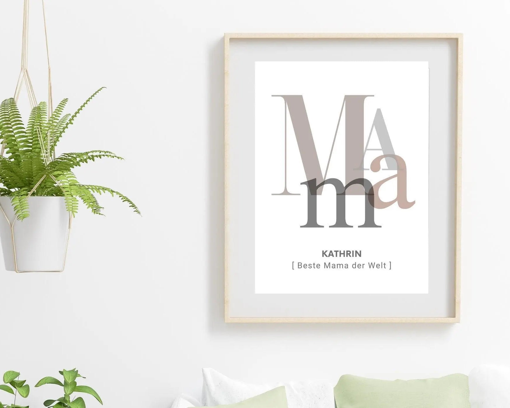 Poster | Mama | personalisiert - Roo's Gift Shop