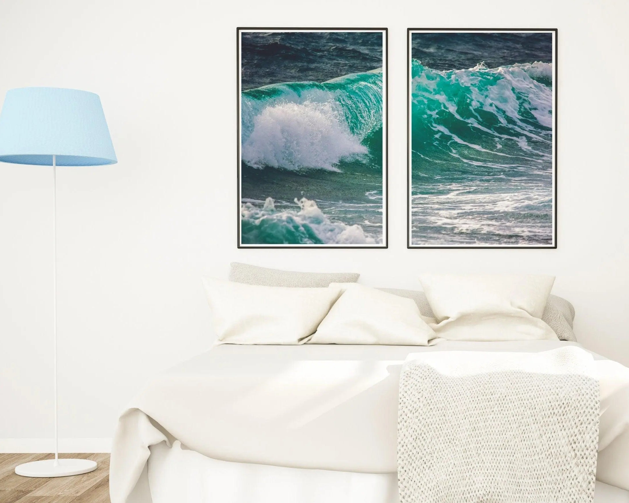 Poster | Meer | Ozean | Welle Brandung | 2er Set - Roo's Gift Shop
