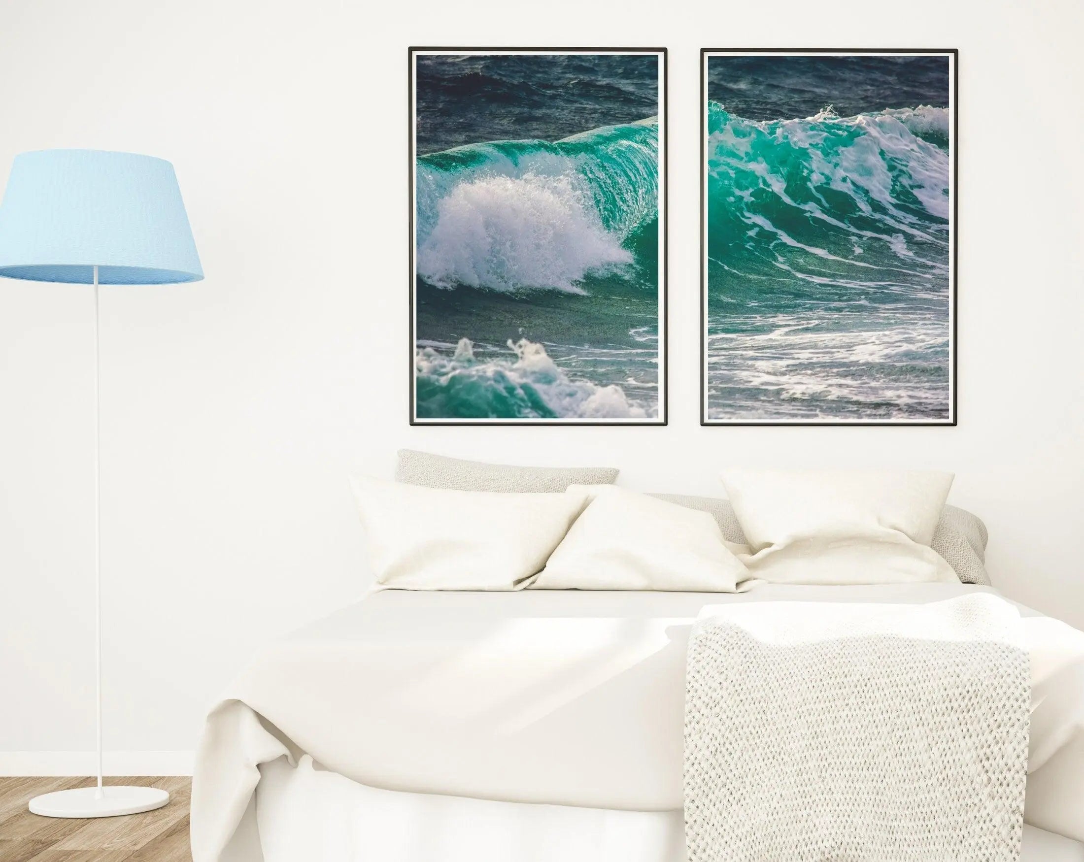 Poster | Meer | Ozean | Welle Brandung | 2er Set - Roo's Gift Shop