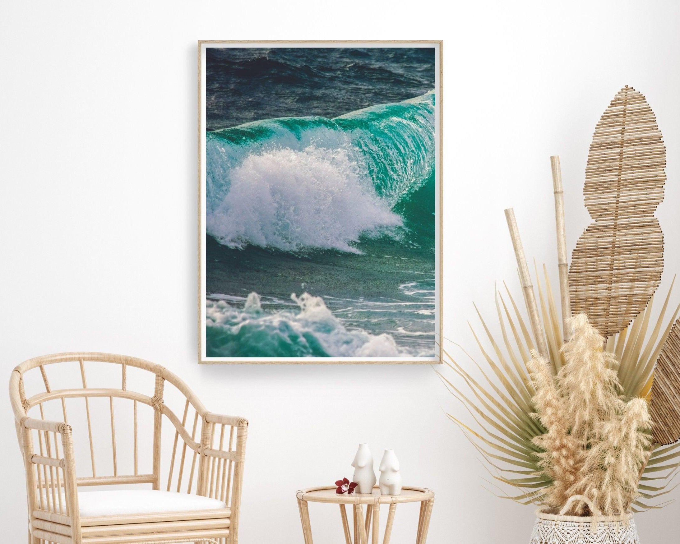 Poster | Meer | Ozean | Welle Brandung | 2er Set - Roo's Gift Shop