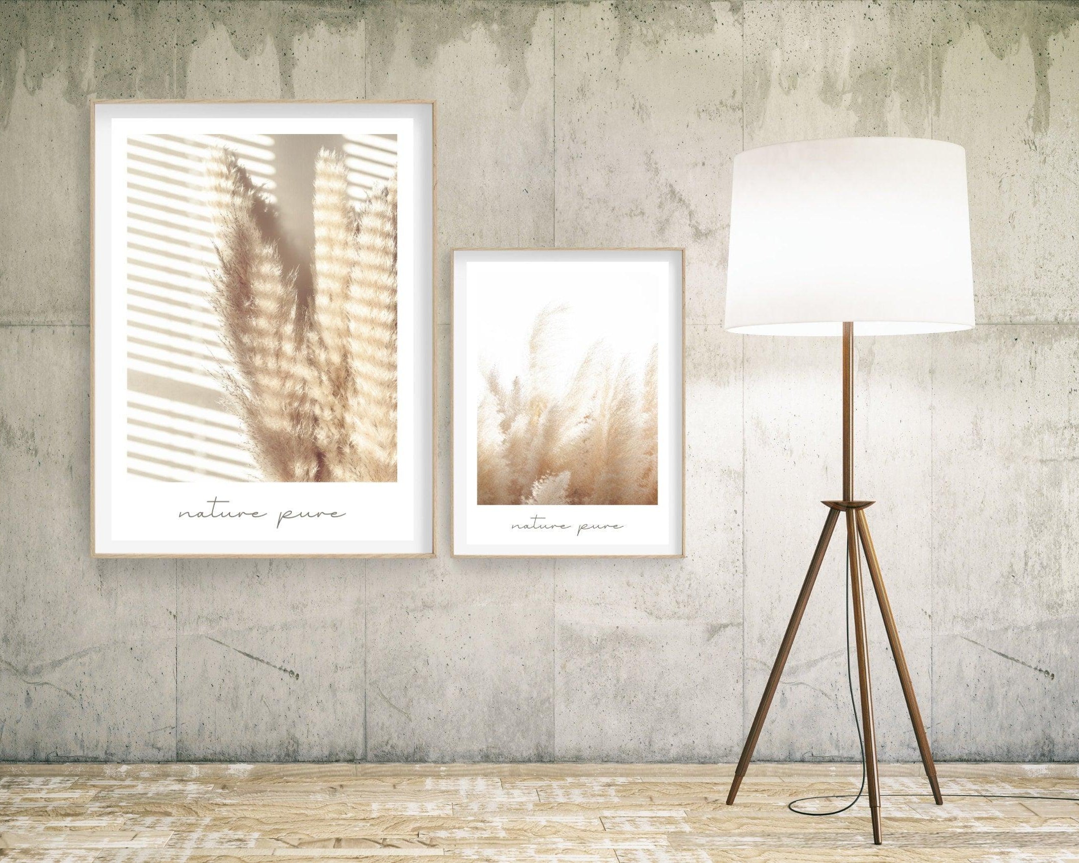 Poster | Natur | Palmen | Gräser | Pampas - Roo's Gift Shop