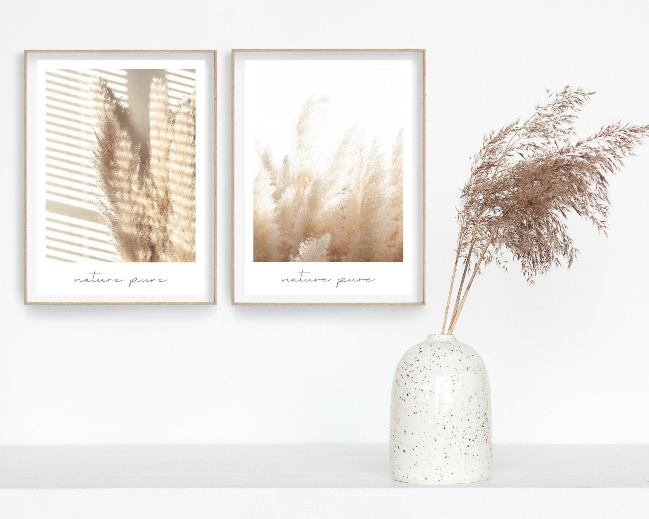 Poster | Natur | Palmen | Gräser | Pampas - Roo's Gift Shop
