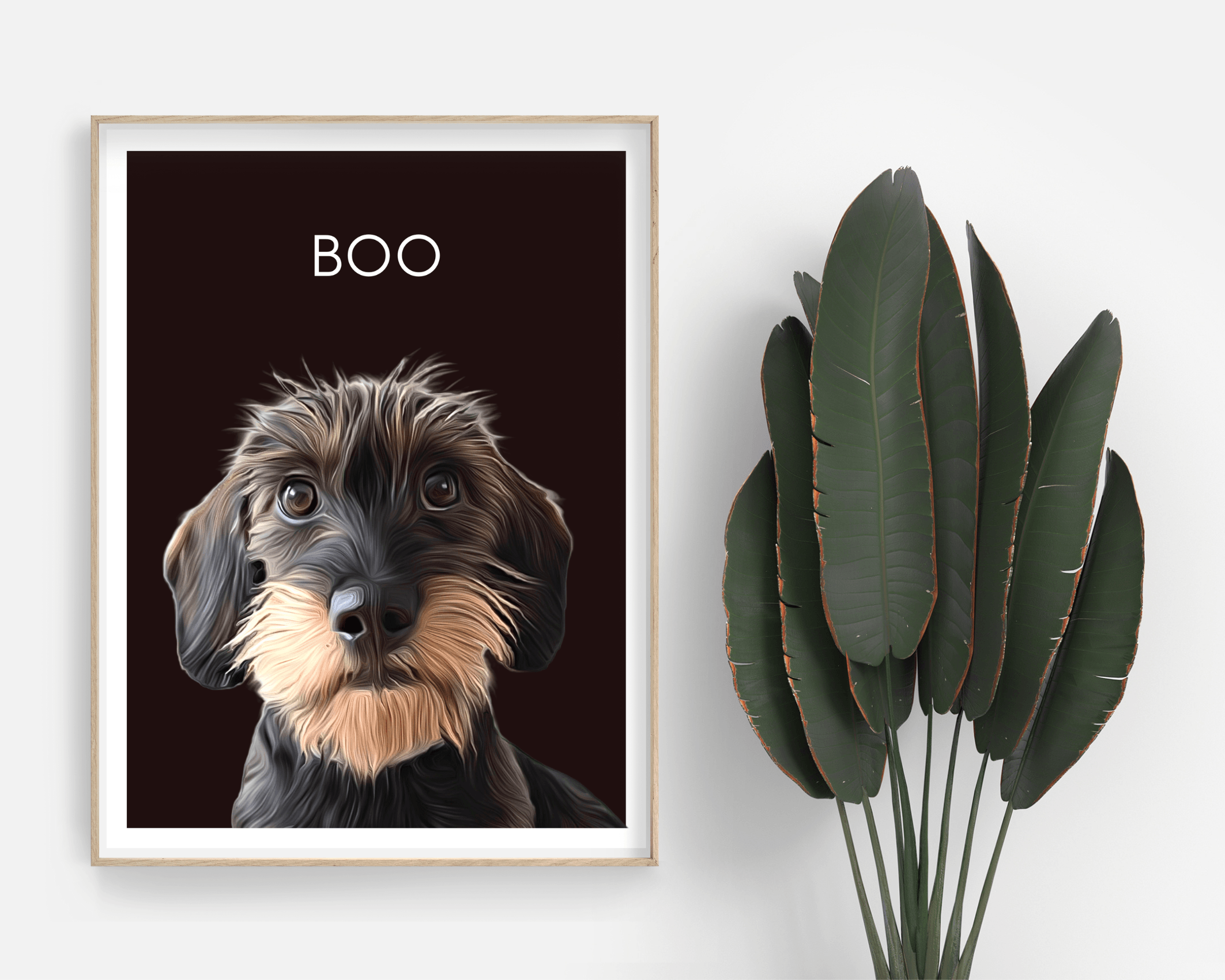 Poster | Portrait von Deinem Hund | nach Fotovorlage - Roo's Gift Shop