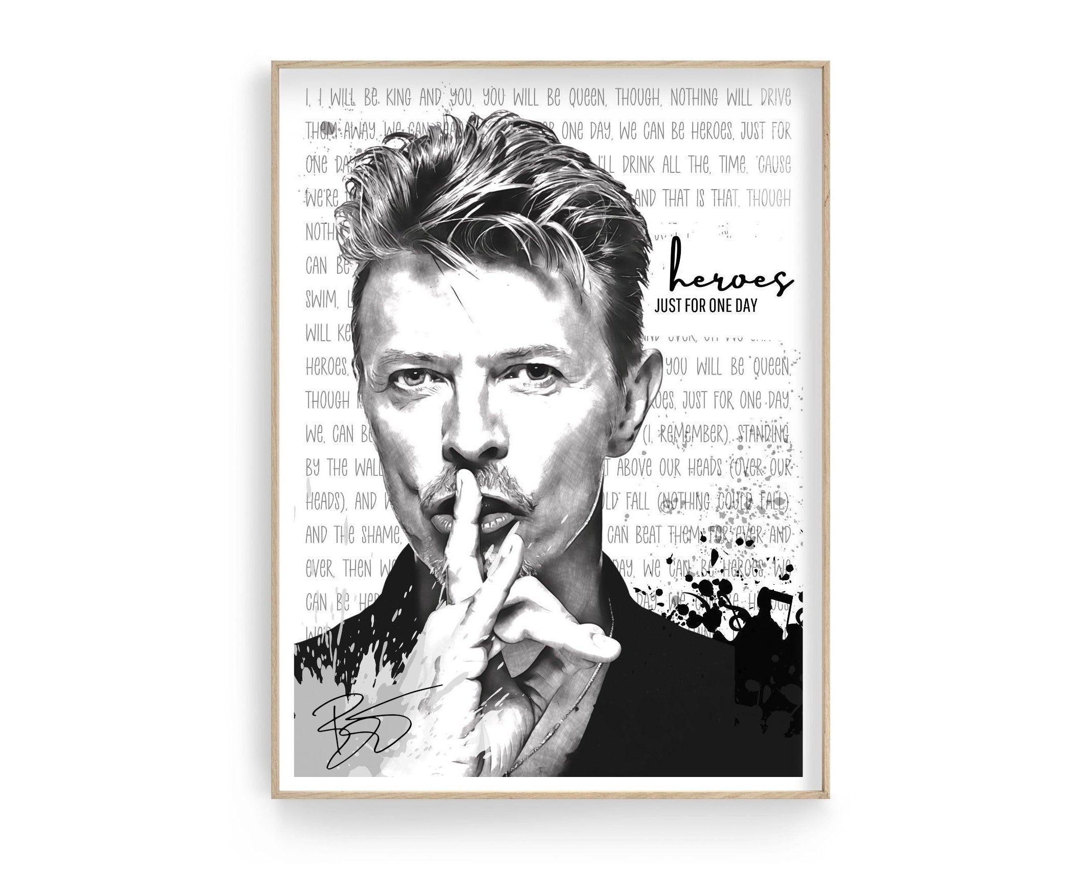 Poster | Rockikonen | David Bowie - Roo's Gift Shop
