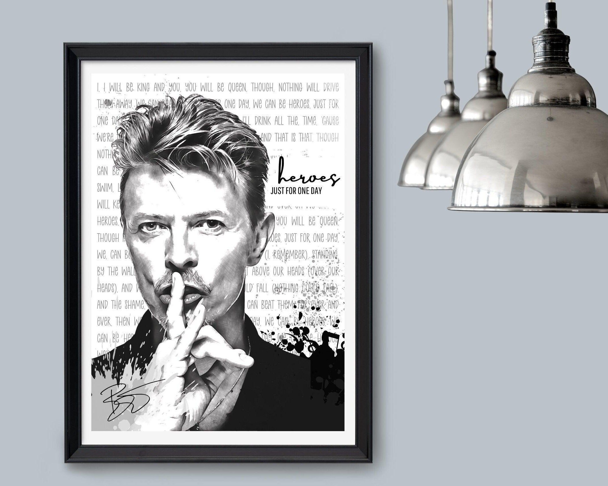 Poster | Rockikonen | David Bowie - Roo's Gift Shop