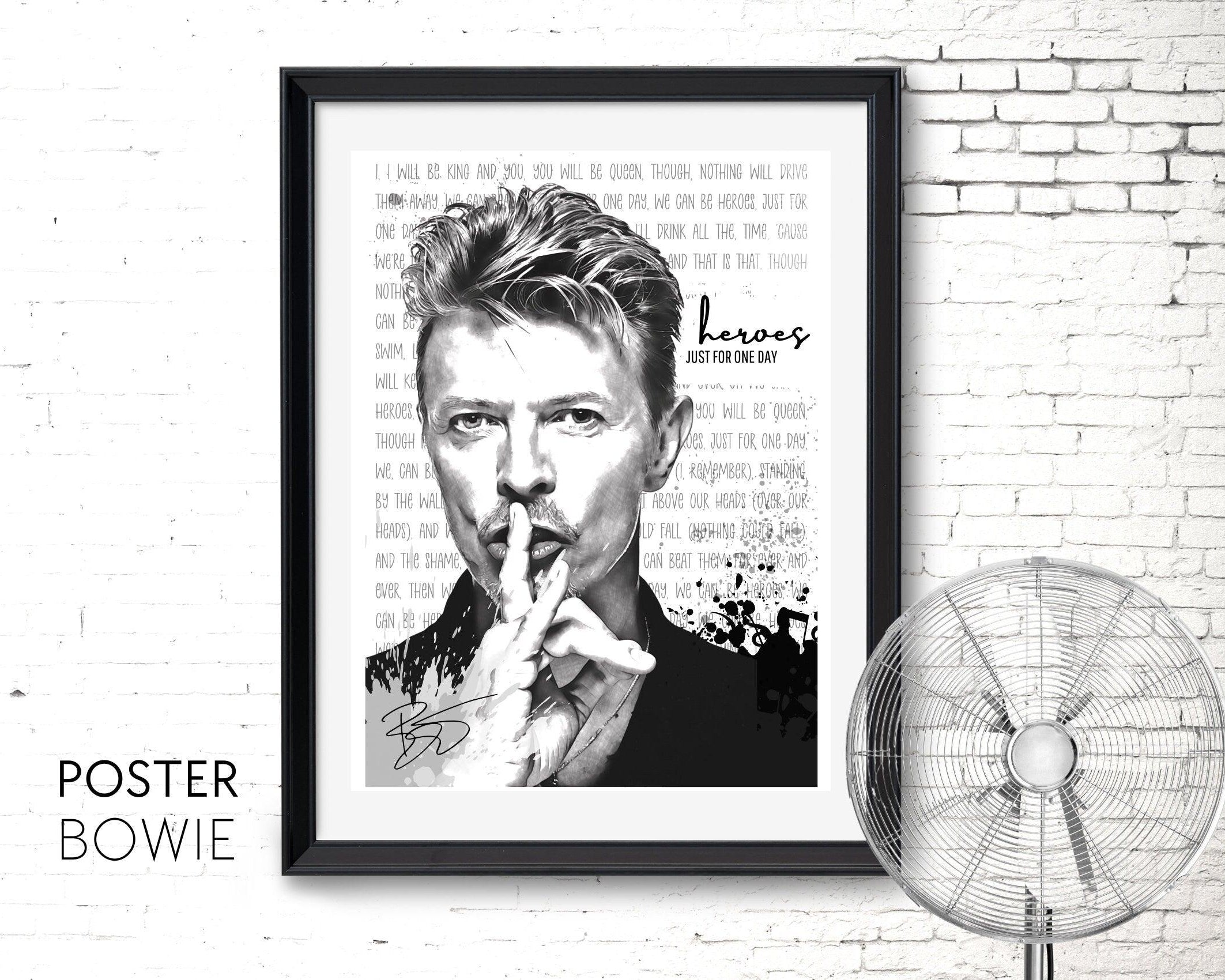 Poster | Rockikonen | David Bowie - Roo's Gift Shop