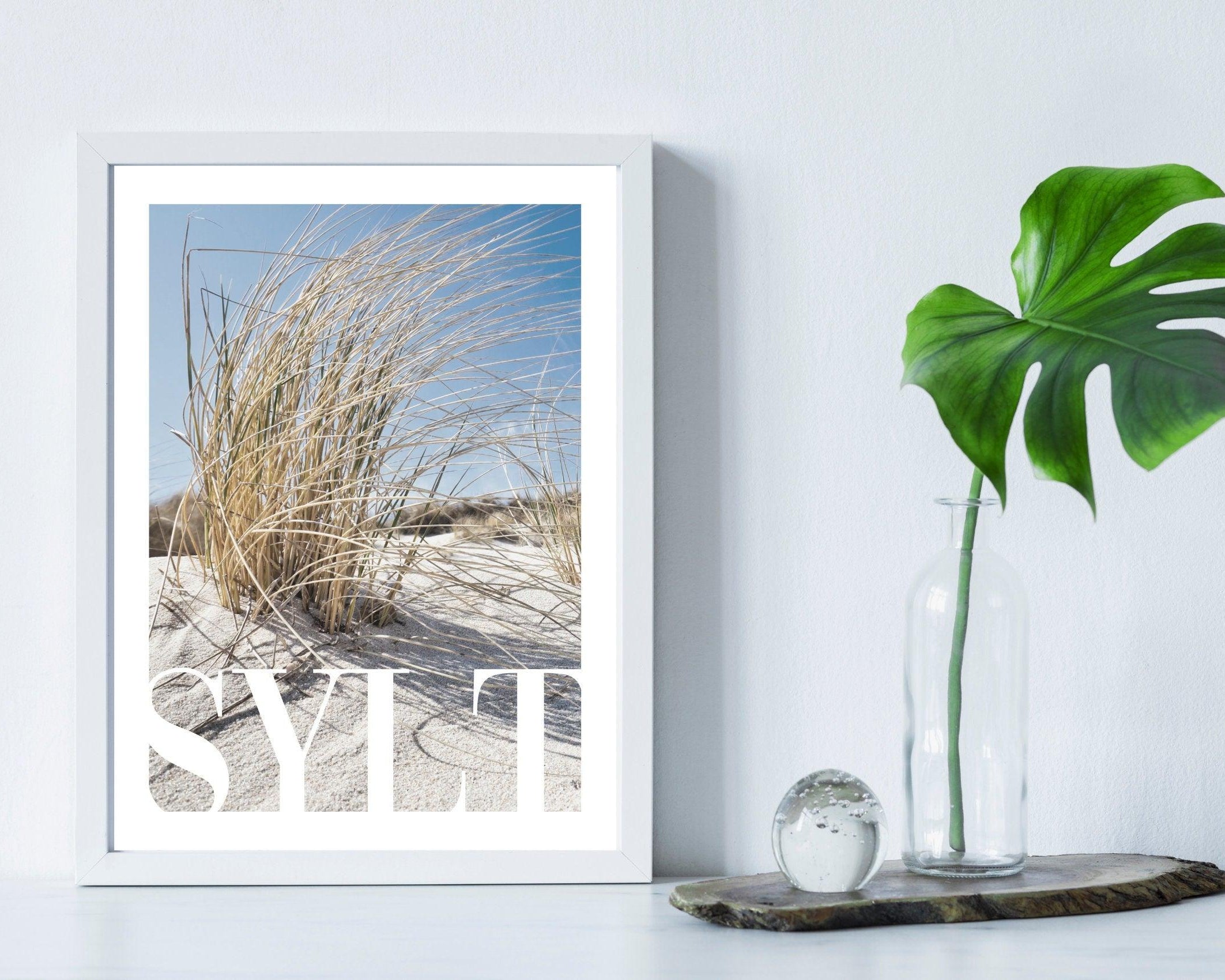 Poster | Sylt Strand Leuchtturm - Roo's Gift Shop