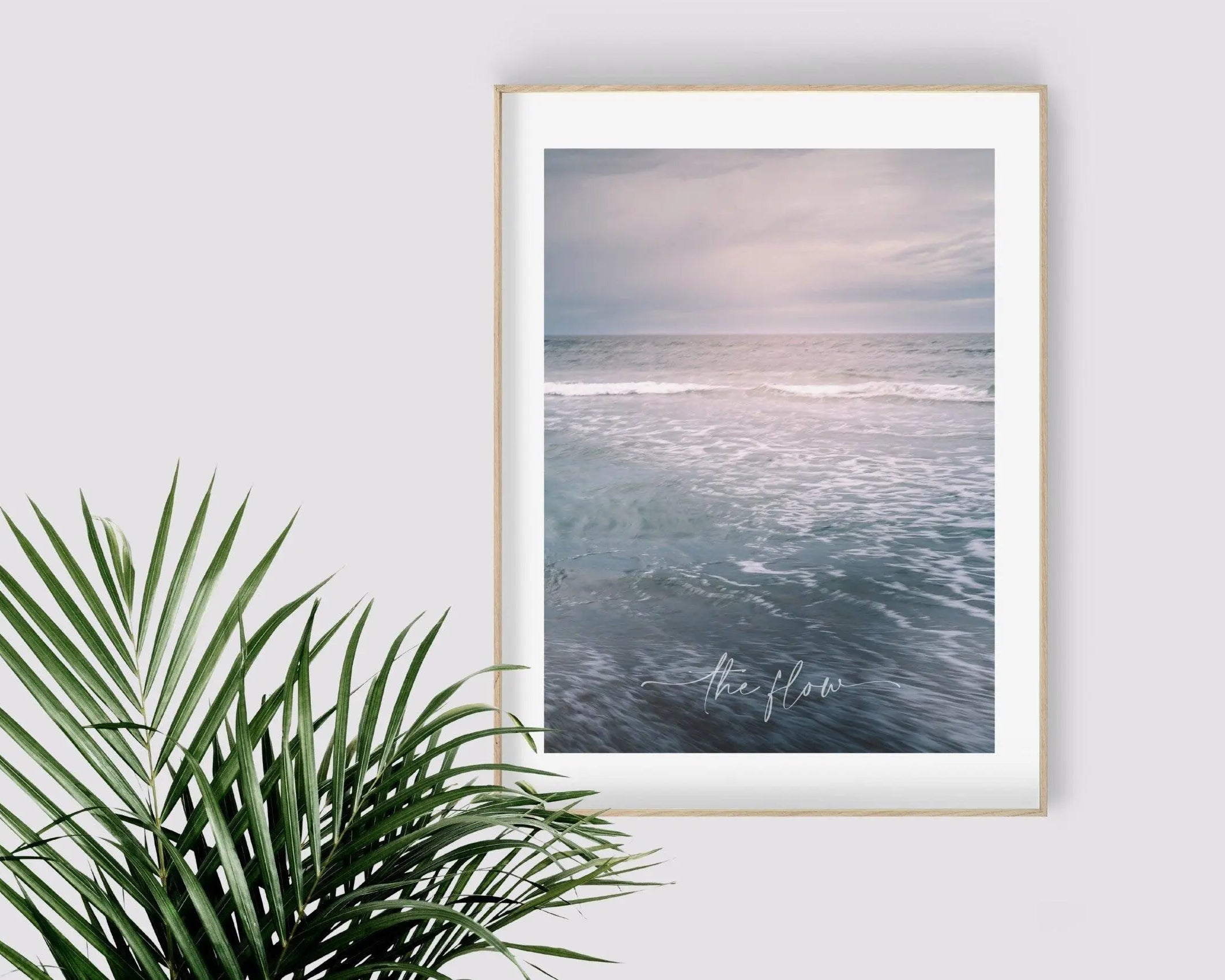 Poster | The Flow | Meer | Abendstimmung - Roo's Gift Shop