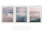 Poster | The Flow | Meer | Abendstimmung - Roo's Gift Shop