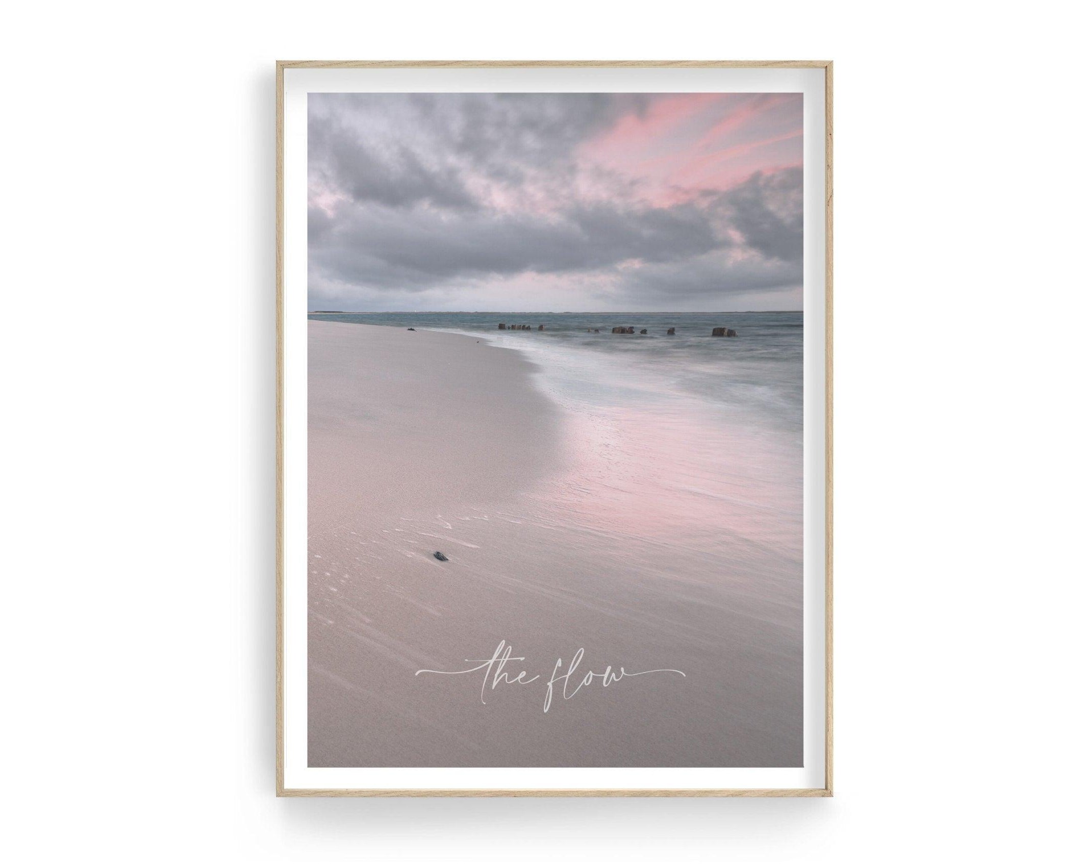Poster | The Flow | Meer | Natur - Roo's Gift Shop