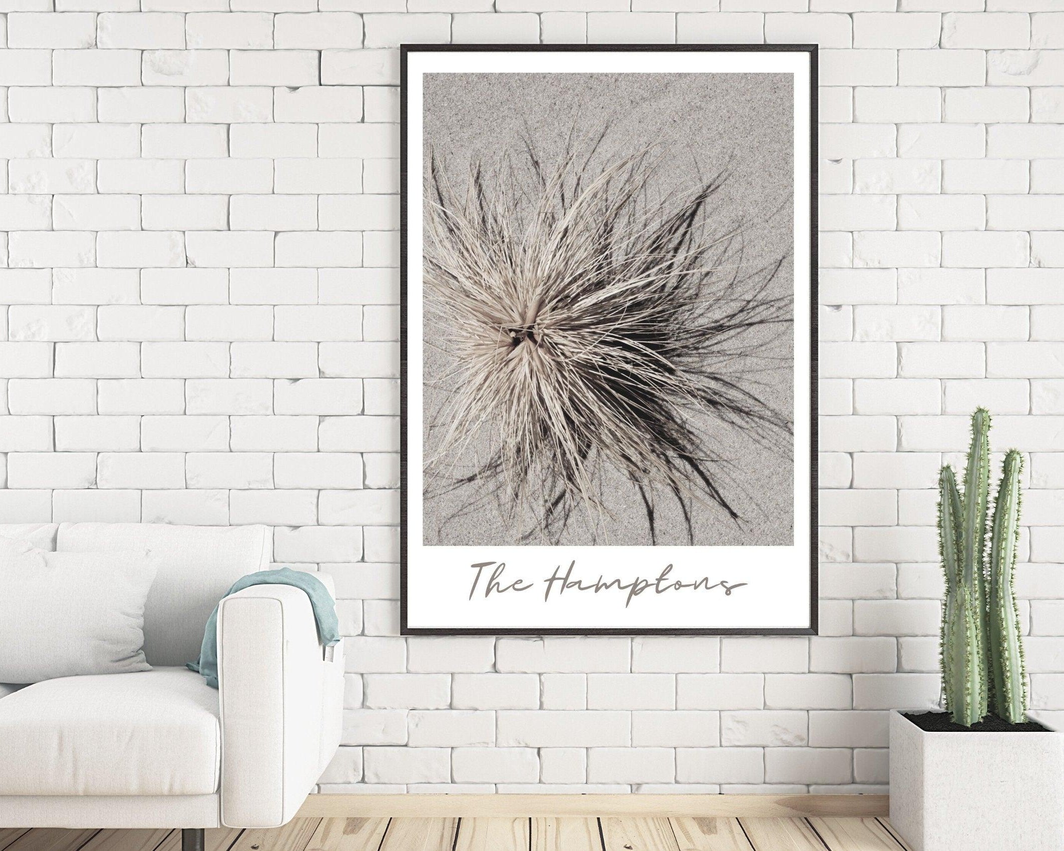 Poster | The Hamptons | Düne | Strandgras - Roo's Gift Shop