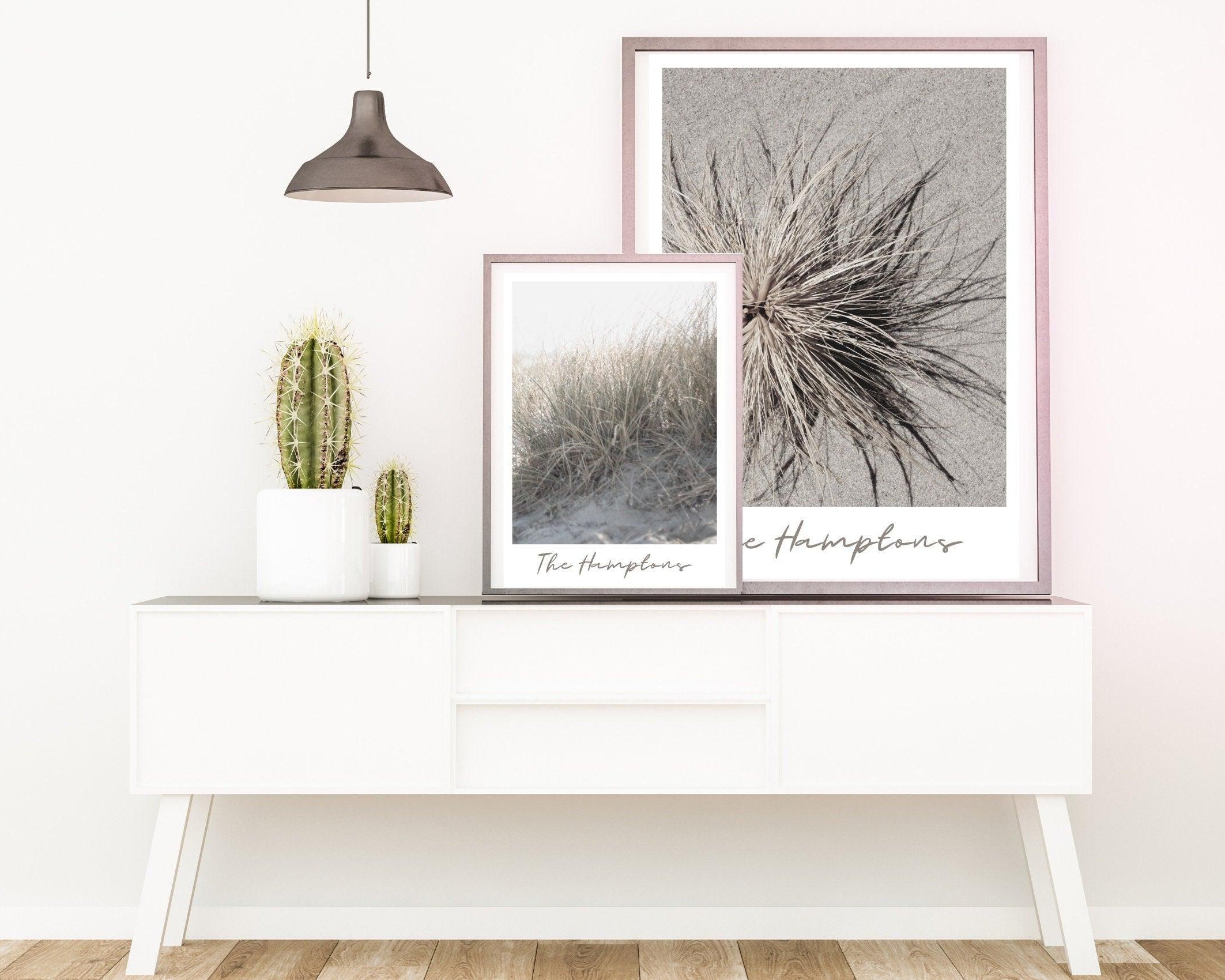 Poster | The Hamptons | Düne | Strandgras - Roo's Gift Shop