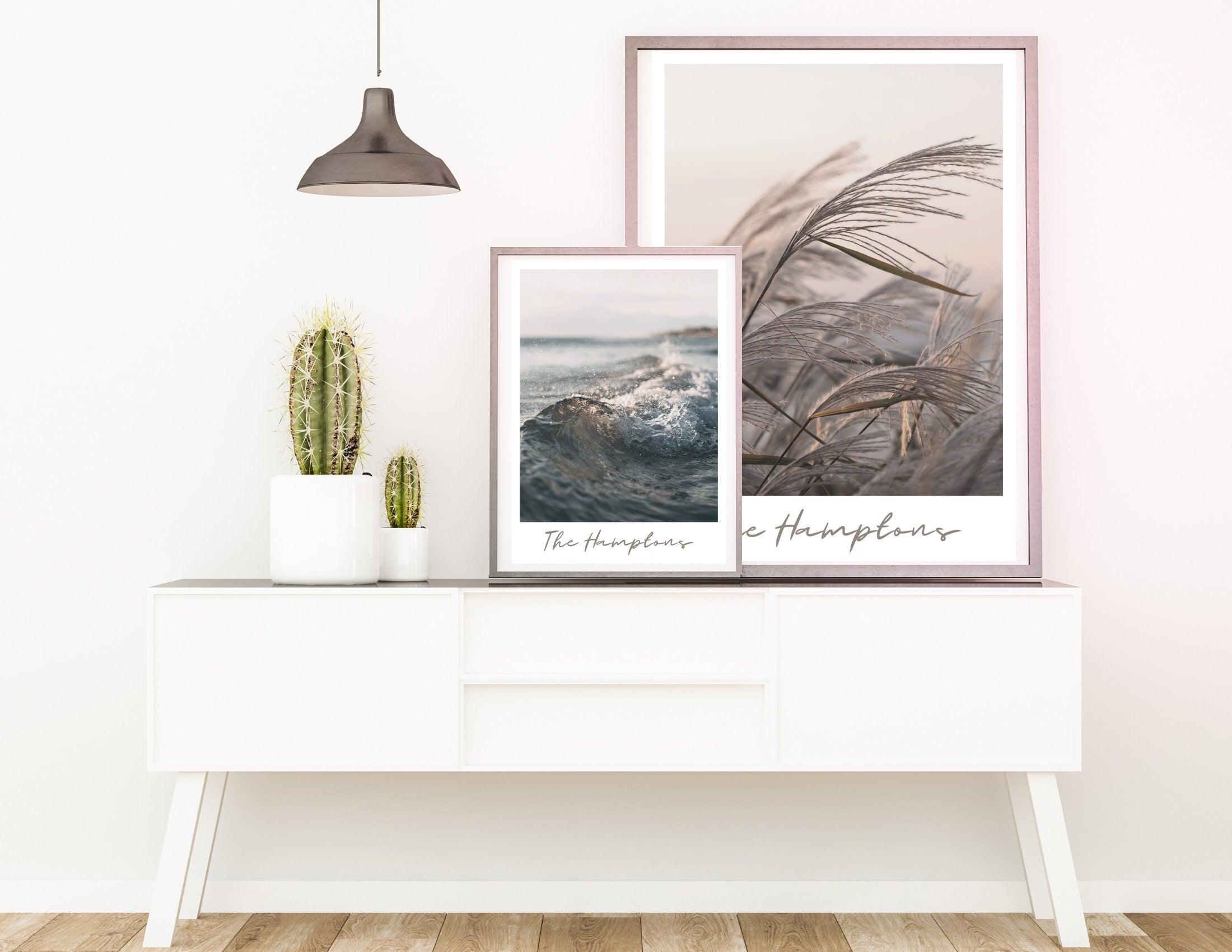 Poster | The Hamptons | Kleine Welle | Meer - Roo's Gift Shop