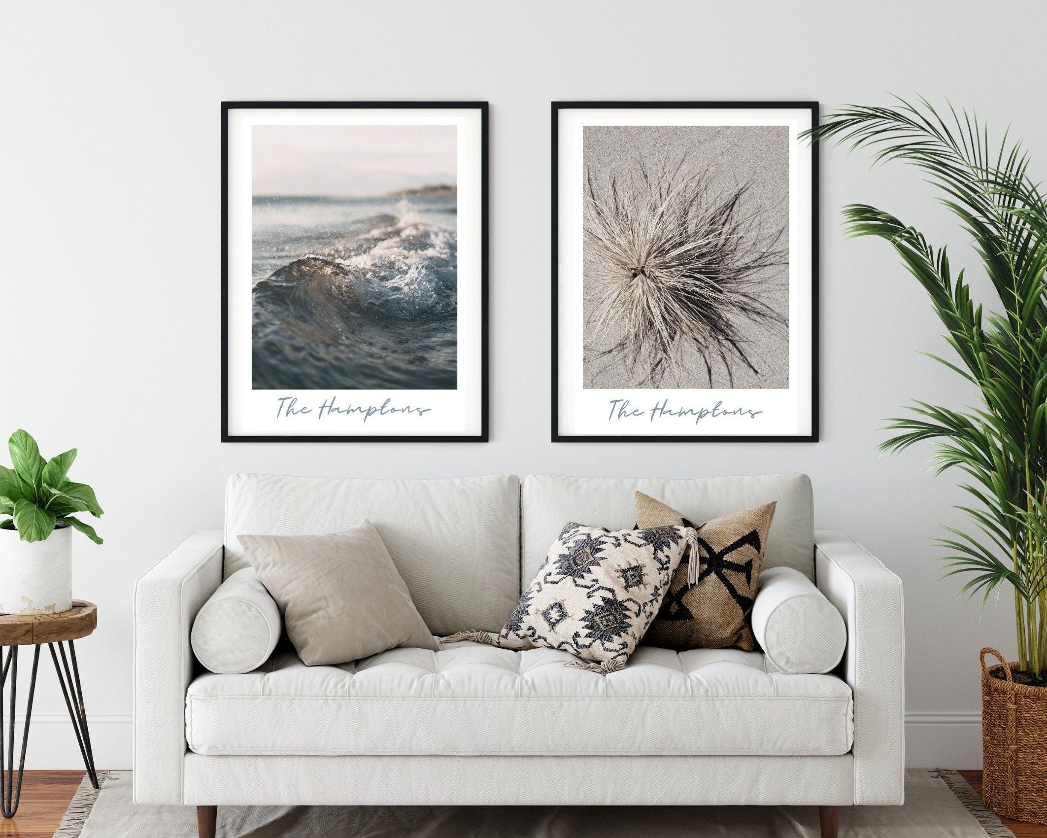 Poster | The Hamptons | Kleine Welle | Meer - Roo's Gift Shop