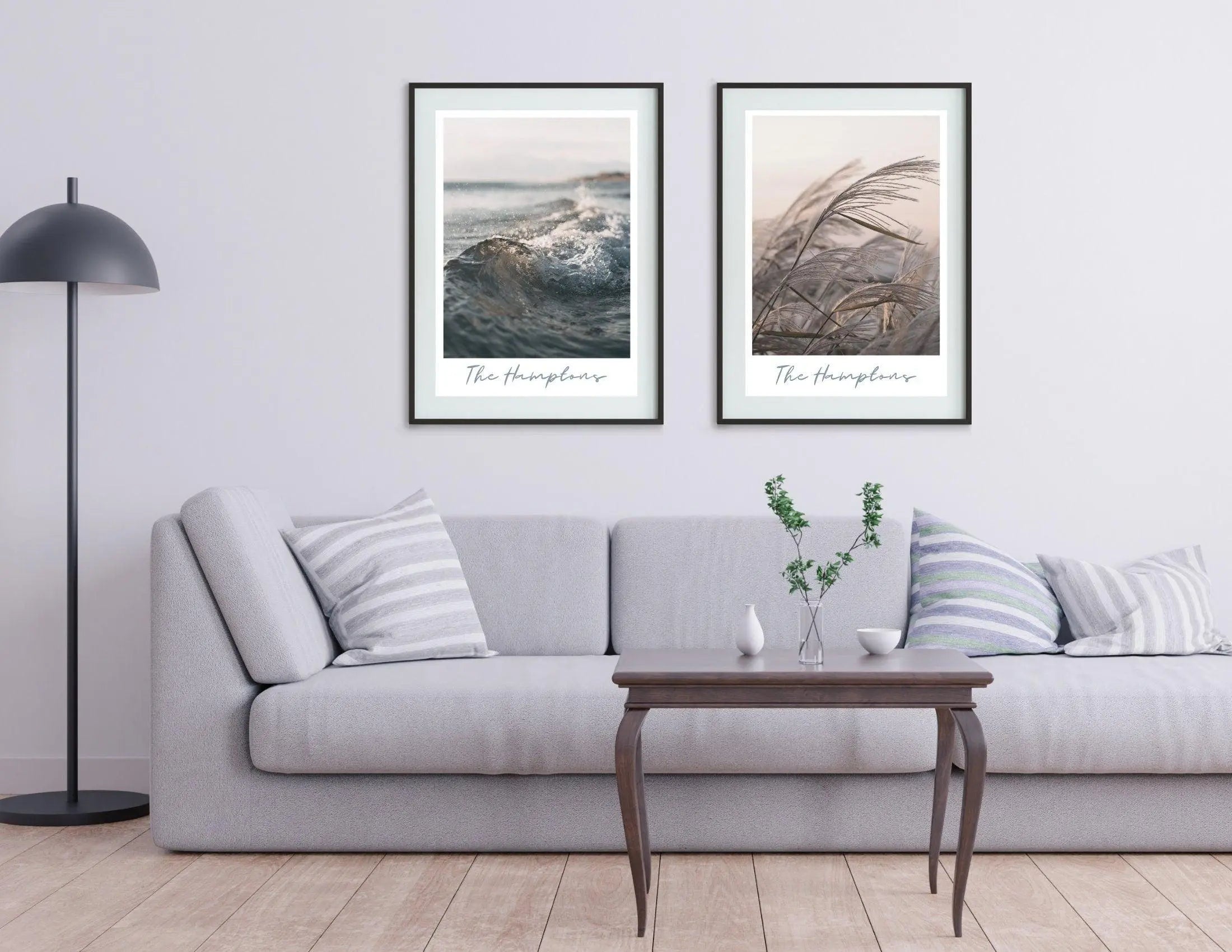 Poster | The Hamptons | Kleine Welle | Meer - Roo's Gift Shop