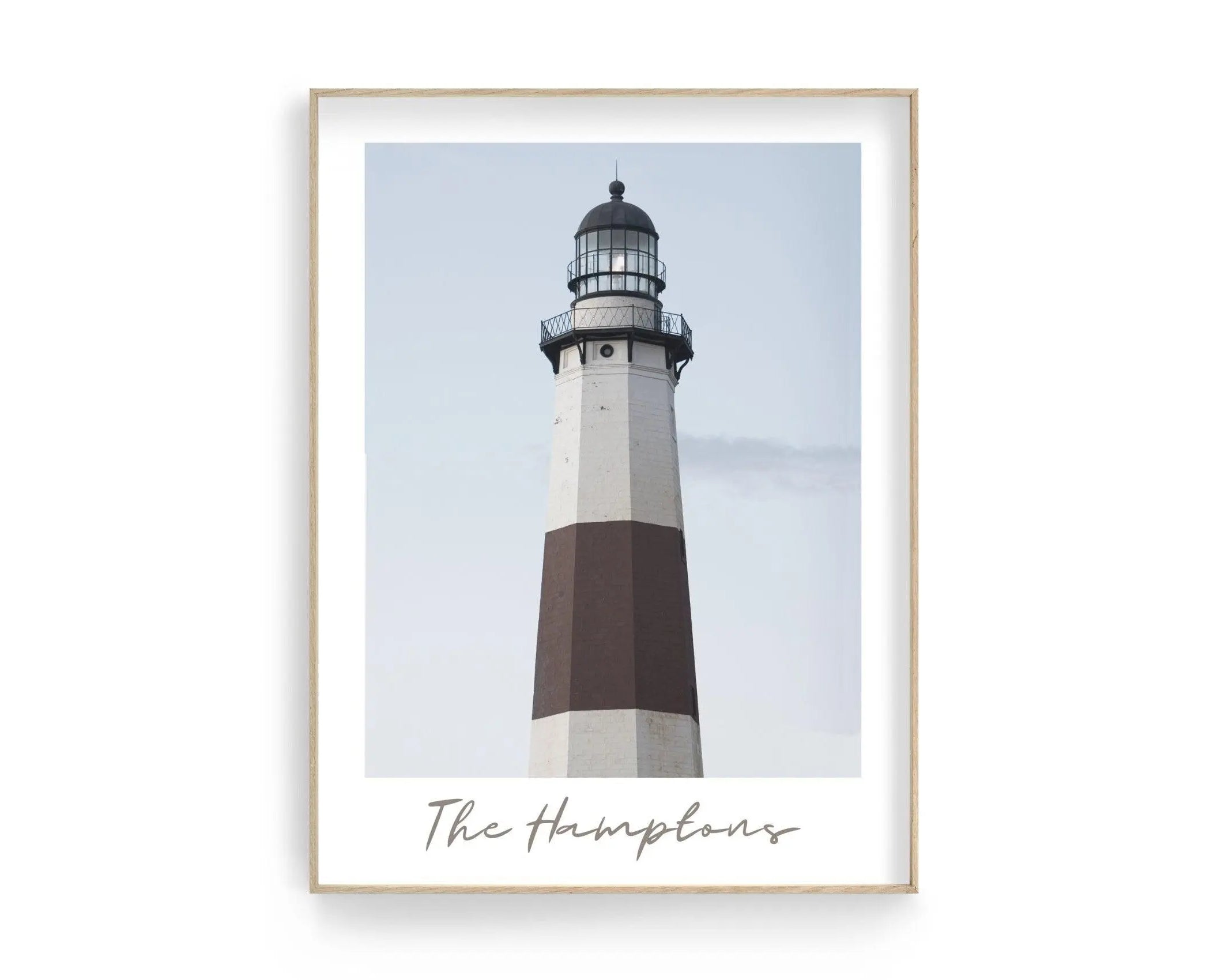 Poster | The Hamptons | Leuchtturm | Montauk - Roo's Gift Shop