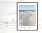 Poster | The Hamptons | Strand | Küstenlinie | Beachline - Roo's Gift Shop