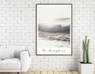 Poster | The Hamptons | Welle | Meer - Roo's Gift Shop