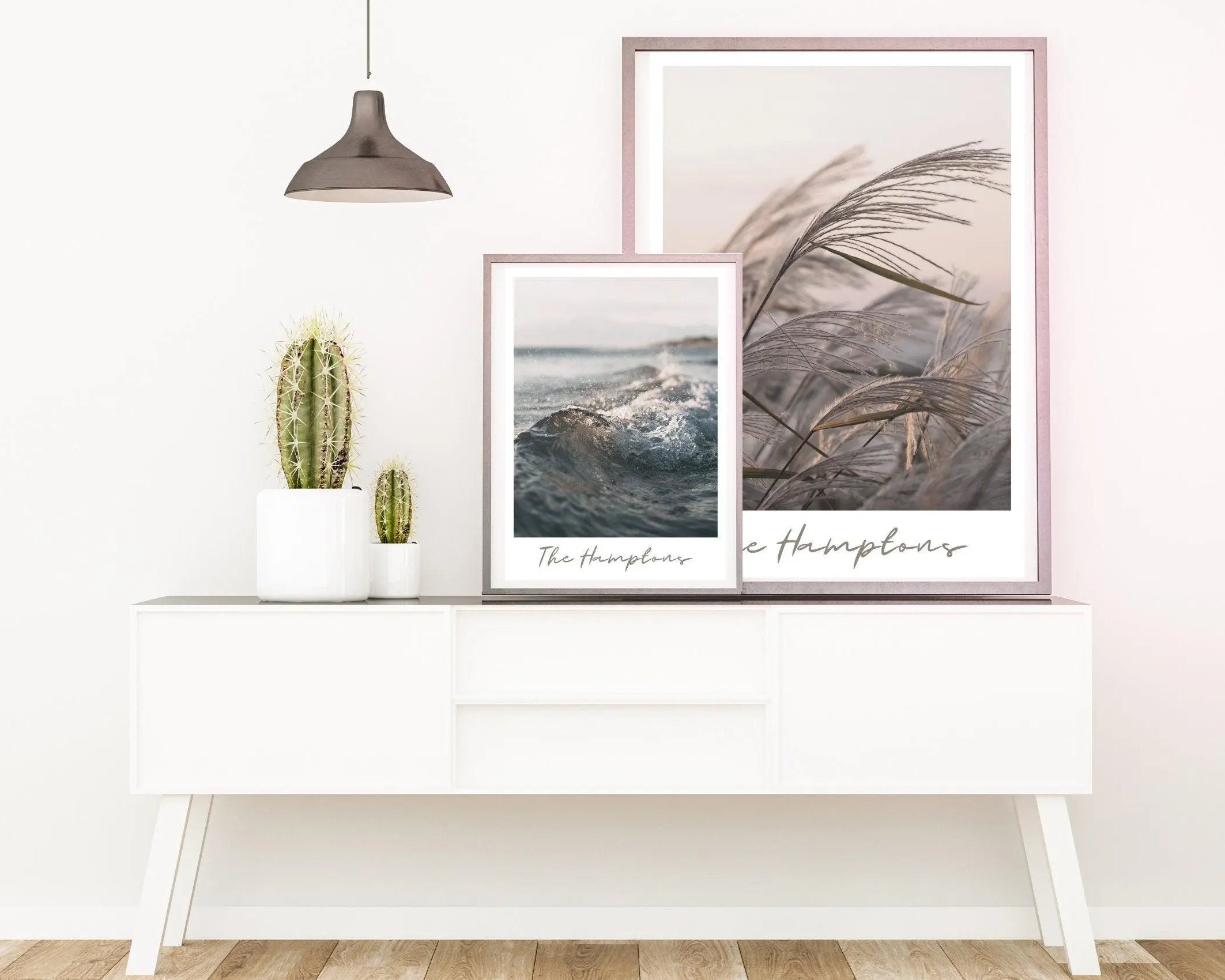 Poster | The Hamptons | Welle | Meer - Roo's Gift Shop