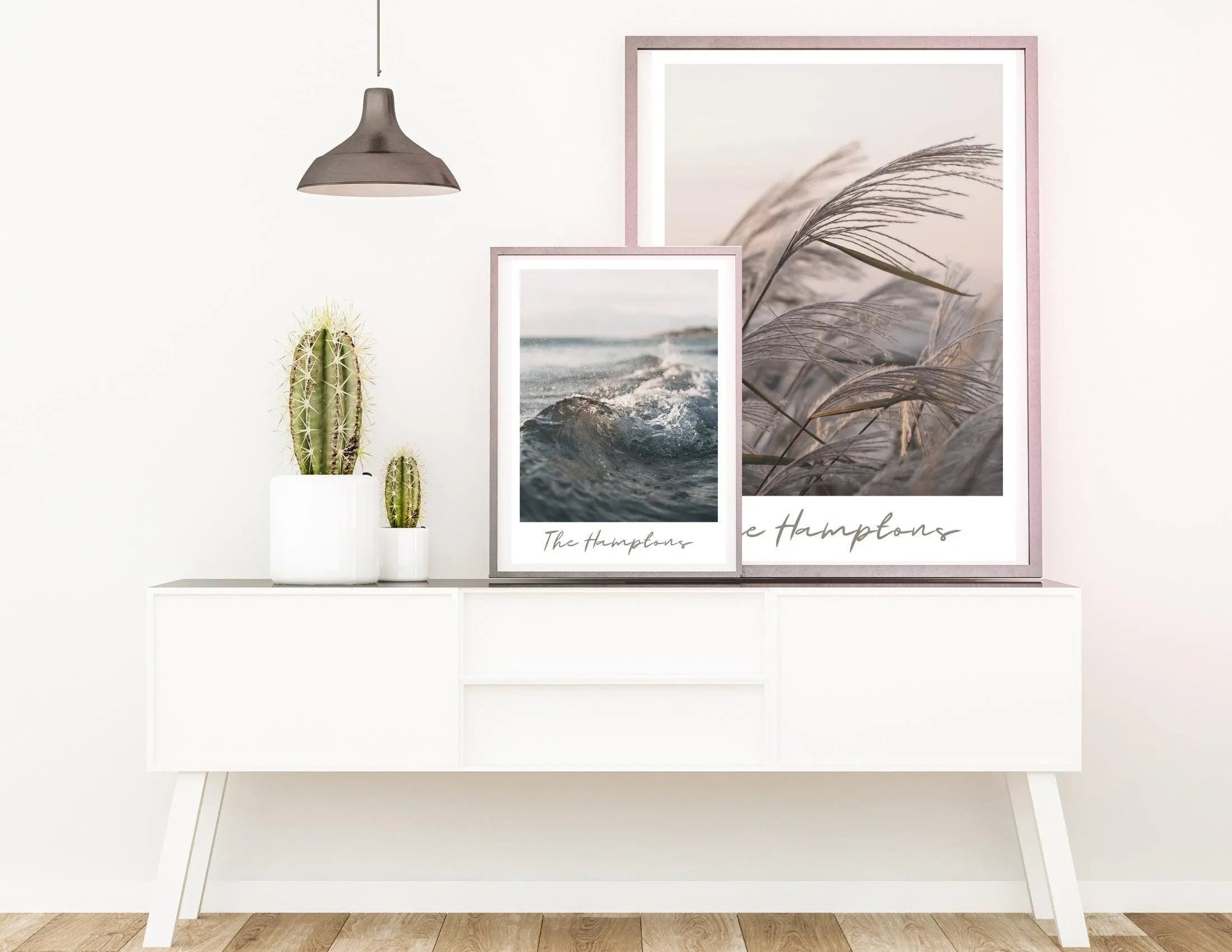 Poster | The Hamptons | Welle | Meer - Roo's Gift Shop