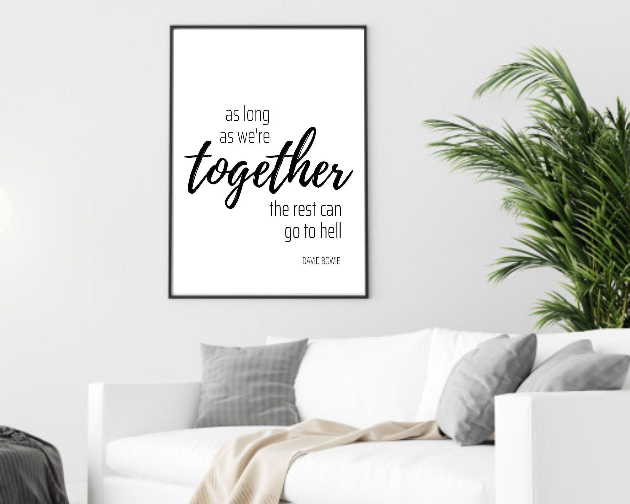 Poster Songtext | David Bowie | Absolute Beginners - Roo's Gift Shop