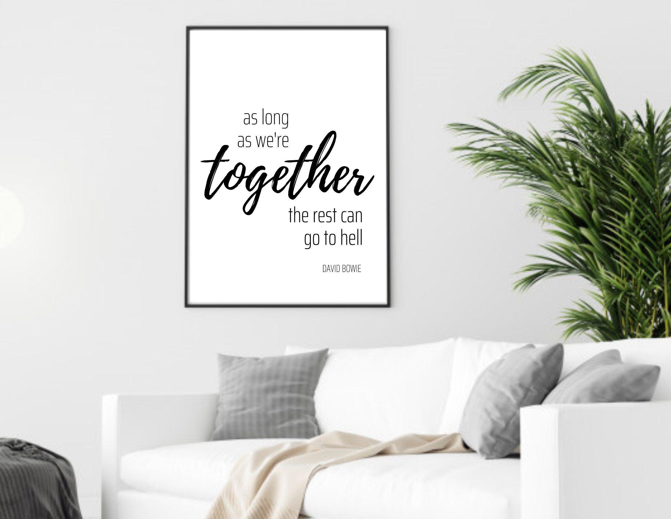 Poster Songtext | David Bowie | Absolute Beginners - Roo's Gift Shop