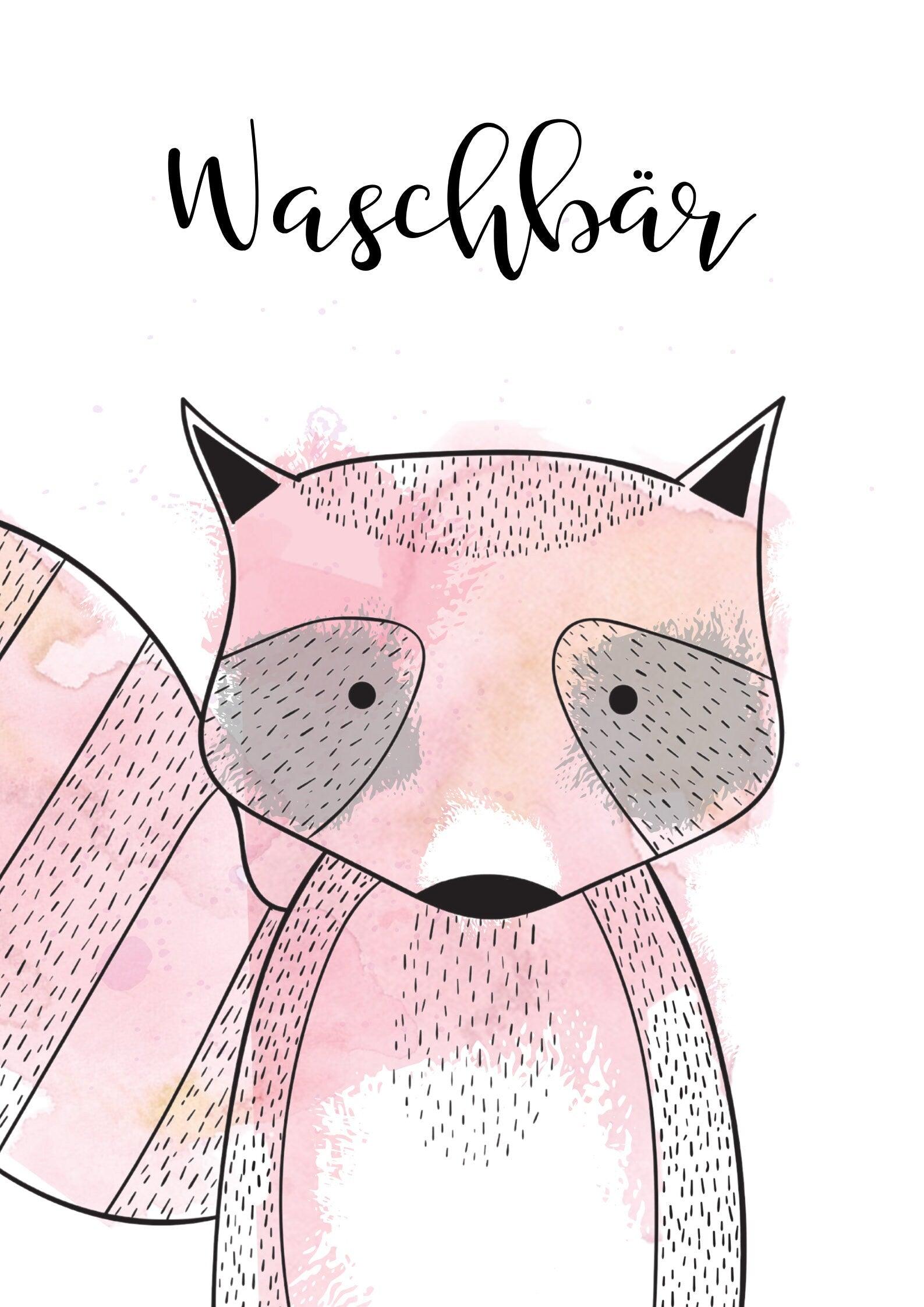 Poster zur Geburt | 2er-Set | Taufgeschenk | personalisiert - Roo's Gift Shop