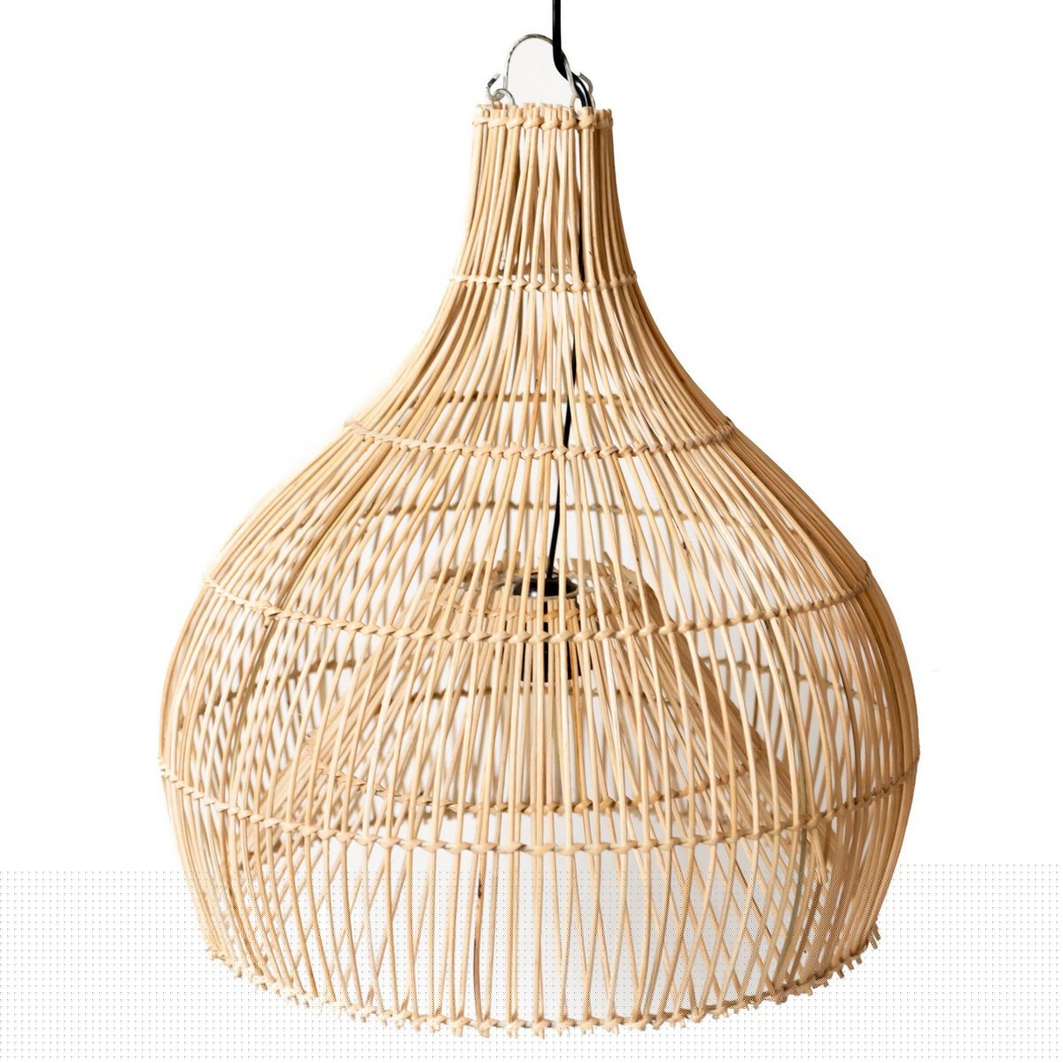 Rattanlampe | Lampenschirm | Pendelleuchte ALAM 40/50 cm - Roo's Gift Shop