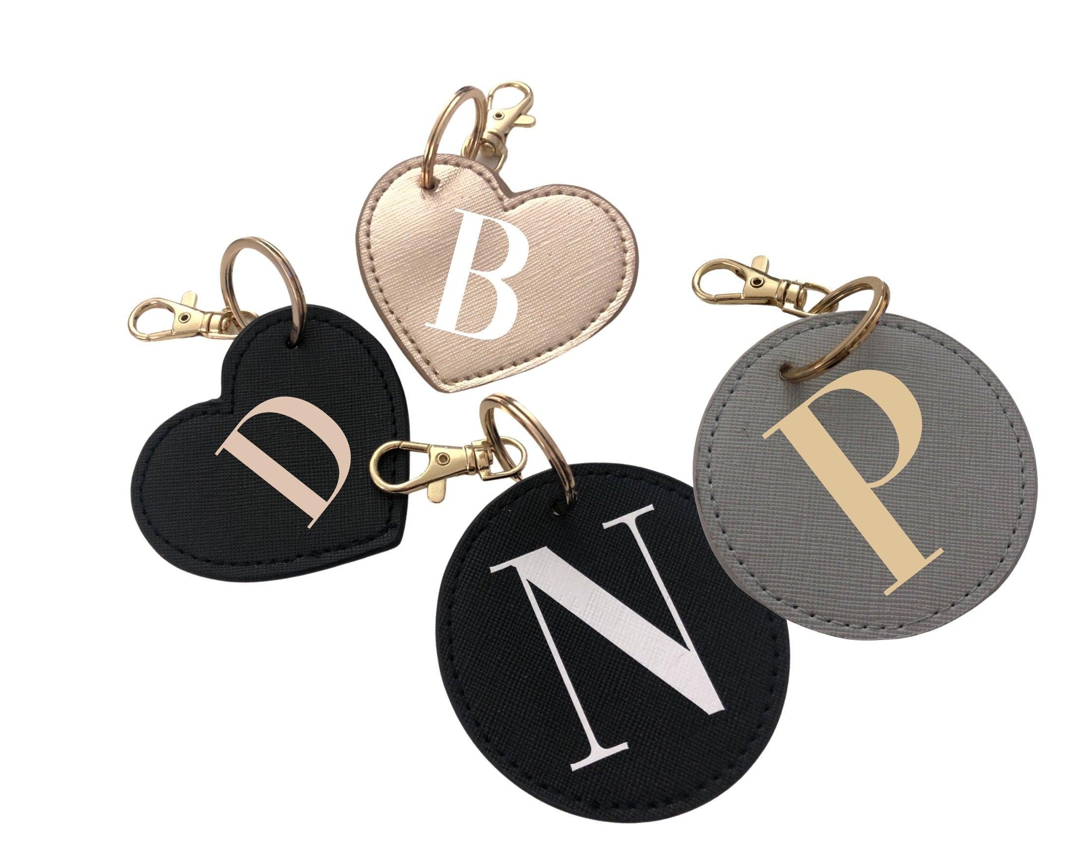 Schlüsselanhänger | rund oder Herz | personalisiert - Roo's Gift Shop