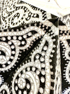 Stern | Papier | Weihnachtsdeko | Fensterdeko | schwarz silber Glitzer - Roo's Gift Shop