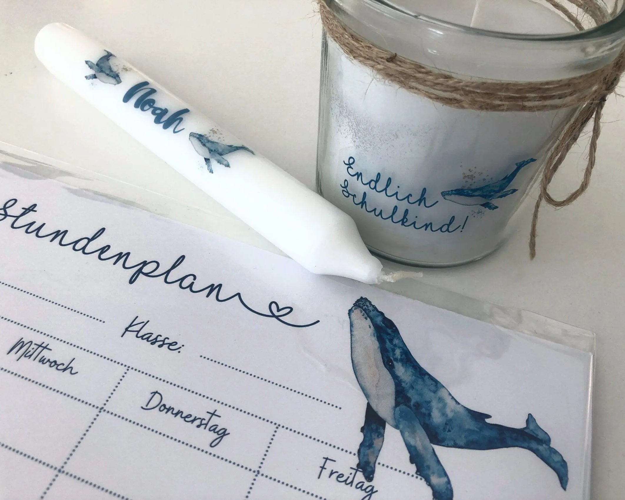 Stundenplan | personalisiert | Meerestiere - Roo's Gift Shop