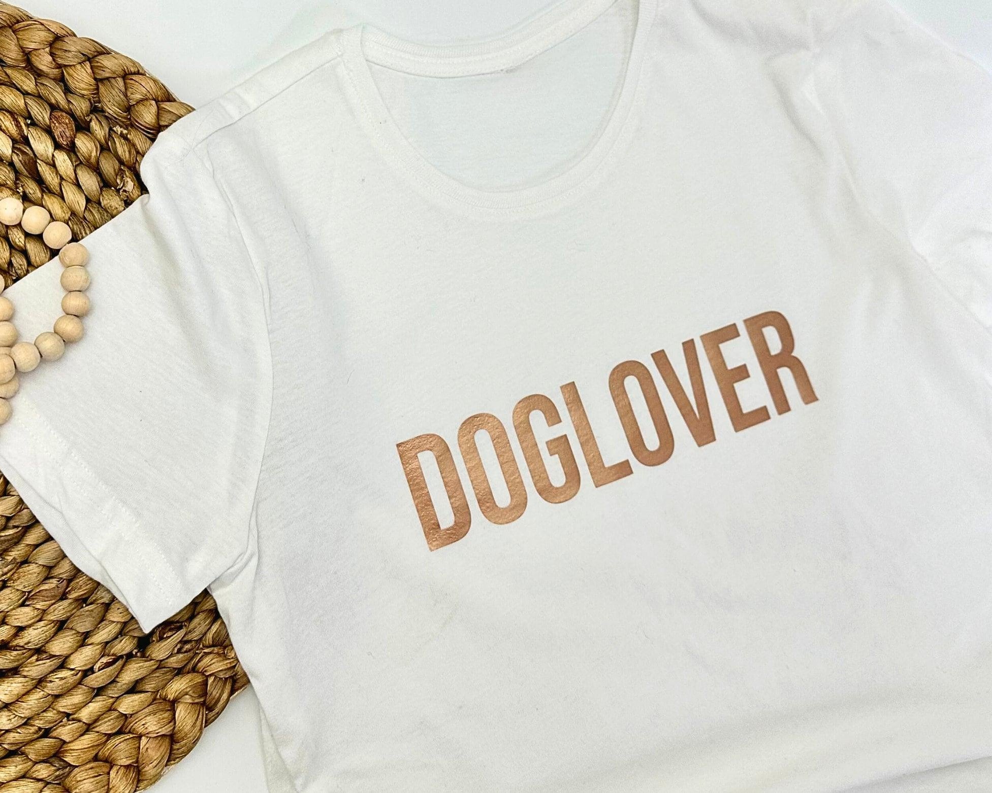 T-Shirt | Doglover | in weiß oder schwarz - Roo's Gift Shop