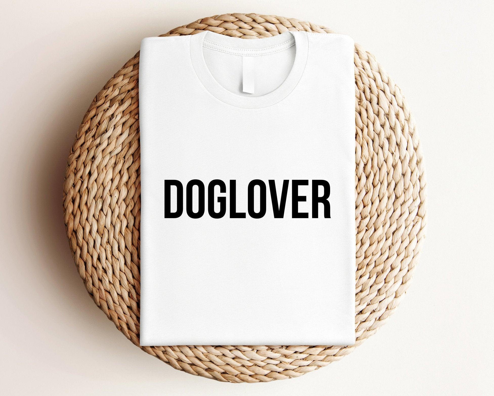 T-Shirt | Doglover | in weiß oder schwarz - Roo's Gift Shop