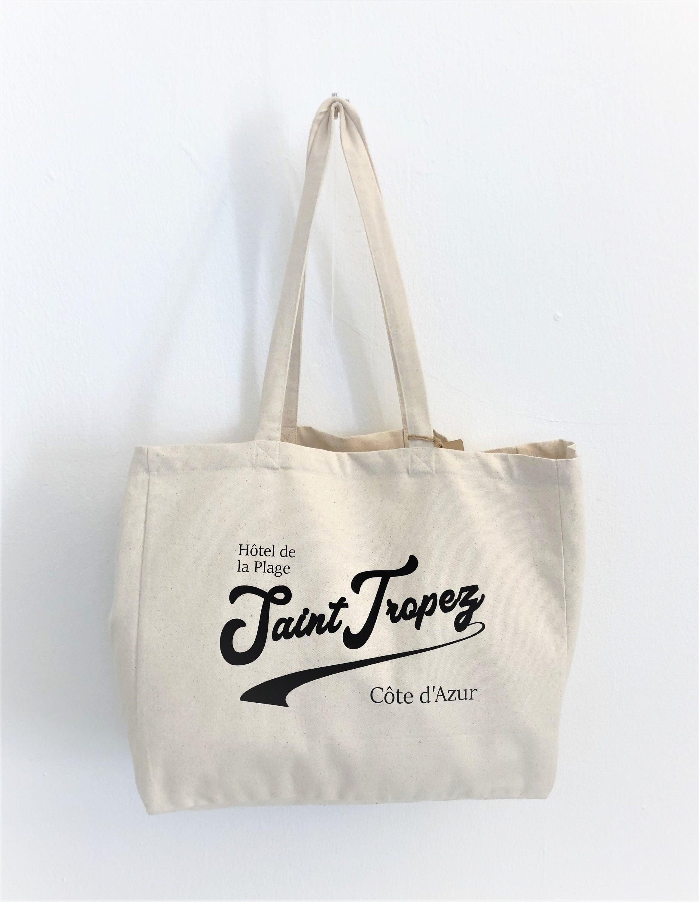 Tasche aus Canvas | Saint Tropez | Shopper | Strandtasche - Roo's Gift Shop