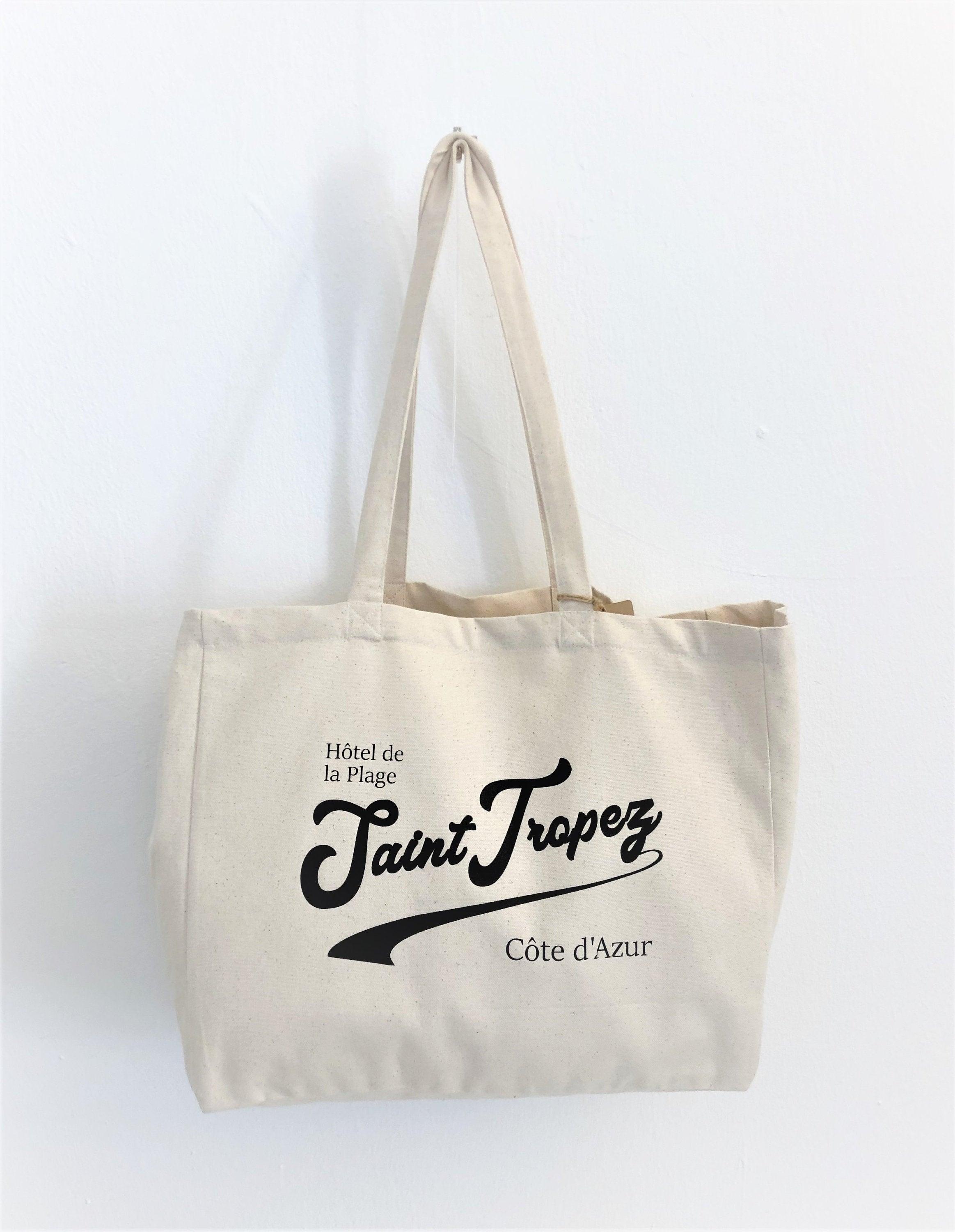 Tasche aus Canvas | Saint Tropez | Shopper | Strandtasche - Roo's Gift Shop