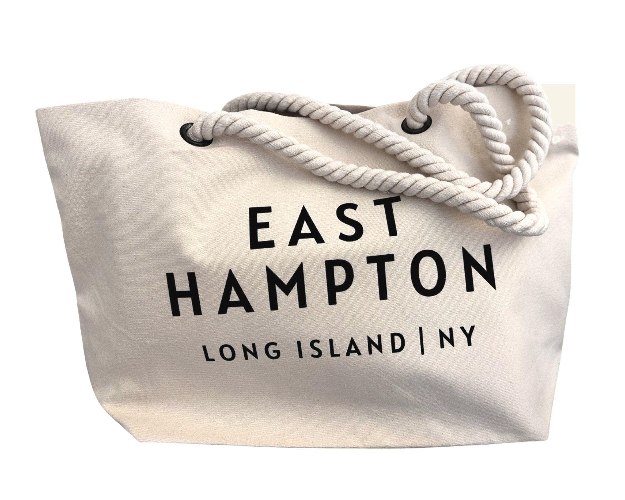 Tasche EAST HAMPTON | große Strandtasche | Shopper natur - Roo's Gift Shop