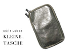 Tasche Handy | Echt Leder | Handytasche | gold - Roo's Gift Shop